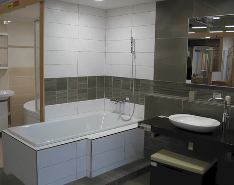 Obdélníková vana Laufen Bolsena 180x80 cm ze smaltované oceli s protihlukovou izolací a nohami