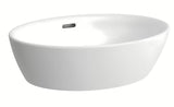 Laufen Pro umyvadlo na desku 52 x 39 cm v bílé keramice bez otvoru pro baterii