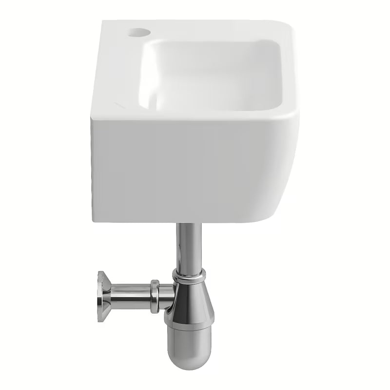 Bílé keramické umývátko Laufen Pro S 45 x 34 cm s otvorem pro baterii uprostřed