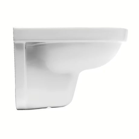 Bílé závěsné WC Laufen Pro Nordic bez splachovacího okruhu s úsporným splachováním 2/4 l