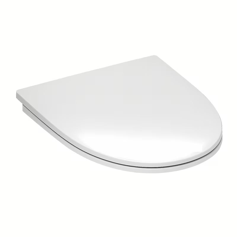 Bílé WC sedátko Laufen Pro Nordic z odolného duroplastu.