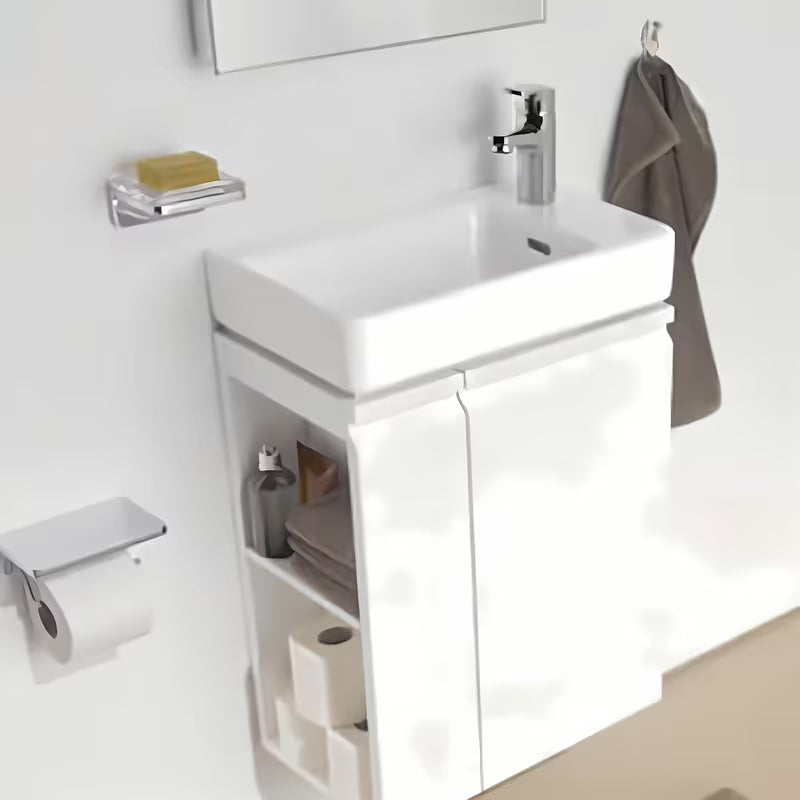 Bílé keramické umývátko Laufen Pro S 48x28 cm s otvorem pro baterii vpravo