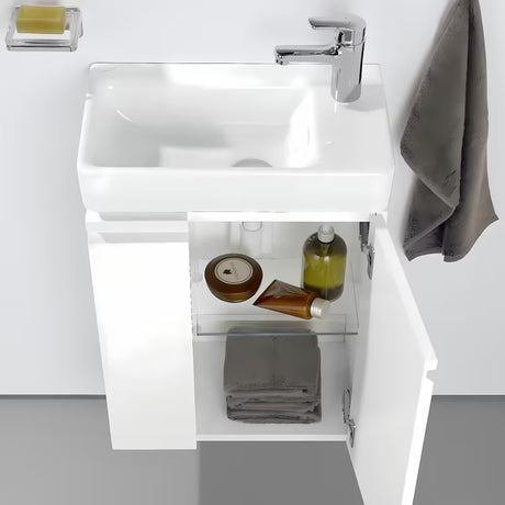 Bílé keramické umývátko Laufen Pro S 48x28 cm s otvorem pro baterii vpravo