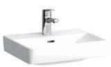 Bílé keramické umývátko Laufen Pro S 45 x 34 cm s otvorem pro baterii uprostřed
