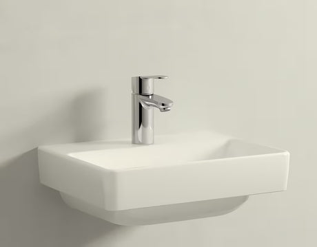 Bílé keramické umývátko Laufen Pro S 45 x 34 cm s otvorem pro baterii uprostřed