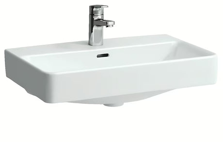 Závěsné umyvadlo Laufen Pro S 60x38 cm v bílém provedení s přepadem a otvorem pro baterii uprostřed