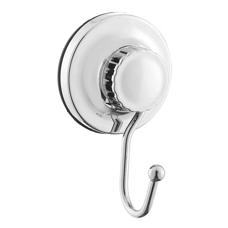 Přísavný nástěnný háček Multi Ecoloc v provedení chrome pro instalaci bez vrtání na hladké povrchy.