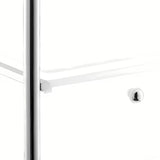 Multi Element Chrome vozík s kolečky se třemi odnímatelnými plastovými šuplíky do koupelny