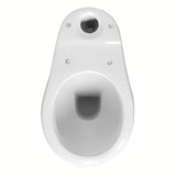 Bílé WC kombi Multi Eur se spodním odpadem do podlahy a nádržkou včetně ventilů