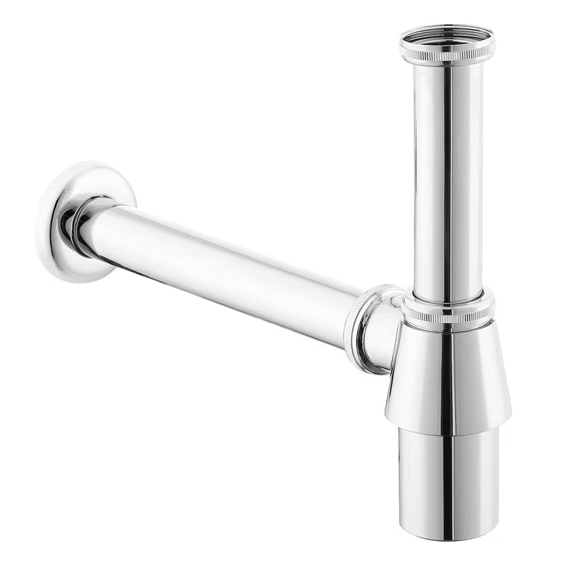 Designový umyvadlový sifon SIKO Multi v provedení chrome pro umyvadlo s průměrem 32 mm.