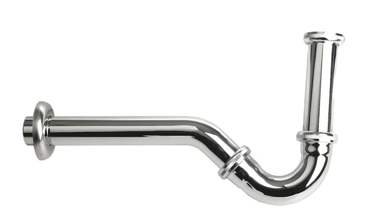 Designový sifon k bidetu Multi Chrome s průměrem 32 mm pro napojení na odpad