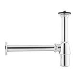 Designový umyvadlový sifon pro umyvadlo v provedení chrome s průměrem 32 mm.
