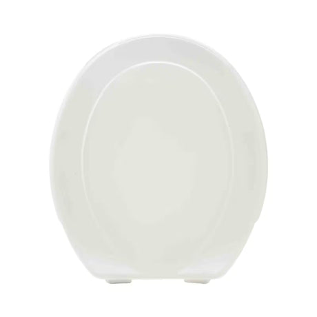 Bílé WC sedátko Multi z termoplastu s plastovými panty a skrytým uchycením