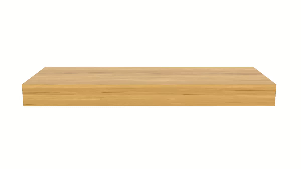 Praustuvo stalviršis  Naturel Dolce 80x50x8 cm, medaus ąžuolo dekoro, matiniu paviršiumi
