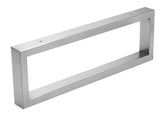 Nerezová konzole Naturel Dolce v provedení Supersteel pro zavěšení umyvadlové desky na zeď.