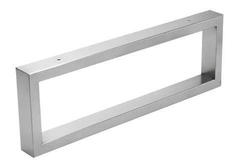 Nerezová konzole Naturel Dolce v provedení Supersteel pro zavěšení umyvadlové desky na zeď.