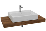 Koupelnová sestava Naturel Dolce s deskou 100x50 cm v dekoru dub charleston a umyvadlem na desku