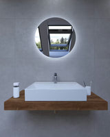 Koupelnová sestava Naturel Dolce 100x50 cm v dekoru dub charleston s umyvadlem, deskou a baterií