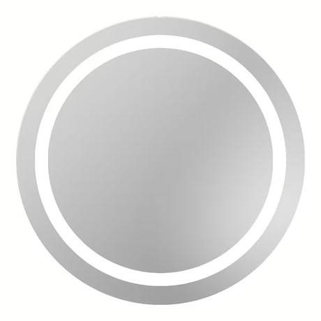 Kulaté LED zrcadlo Naturel Iluxit 67 cm s chladně bílým osvětlením bez vypínače