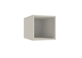 Bílý závěsný policový box Naturel Stilla 30x30x44 cm do koupelny