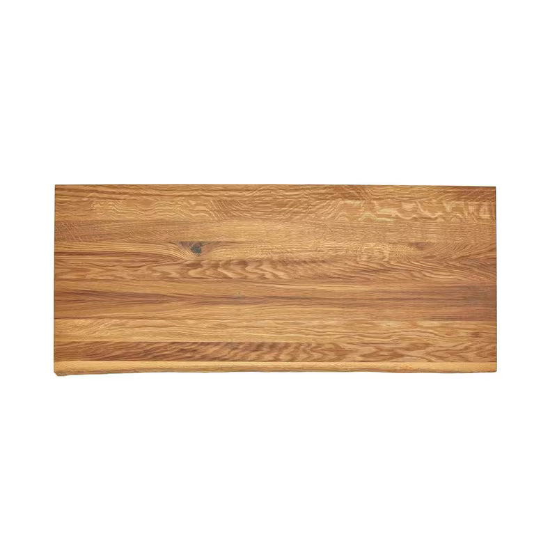 Masivní dubová deska pod umyvadlo Naturel Wood v matném transparentním olejovaném provedení