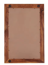 Nástěnné zrcadlo Naturel Wood 60x90 cm z masivního palisandru v teplých hnědých tónech