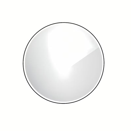 Kulaté černé LED zrcadlo Naturel 80 cm s obvodovým podsvícením do koupelny