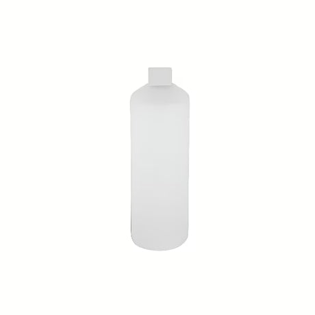 Bílá náhradní nádobka k vestavěnému dávkovači Nimco s objemem 350 ml.