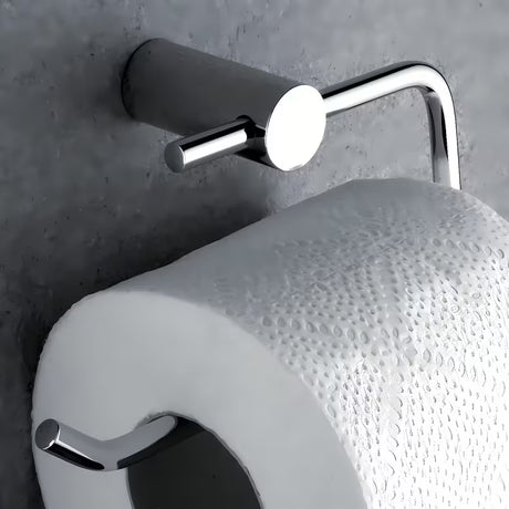 Chromový držák toaletního papíru bez krytu Nimco Bormo