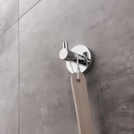 Chromový koupelnový háček Nimco Unix s čistým moderním designem