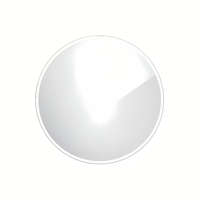 Kulaté LED koupelnové zrcadlo Nimco s podsvícením po obvodu, průměr 80 cm.