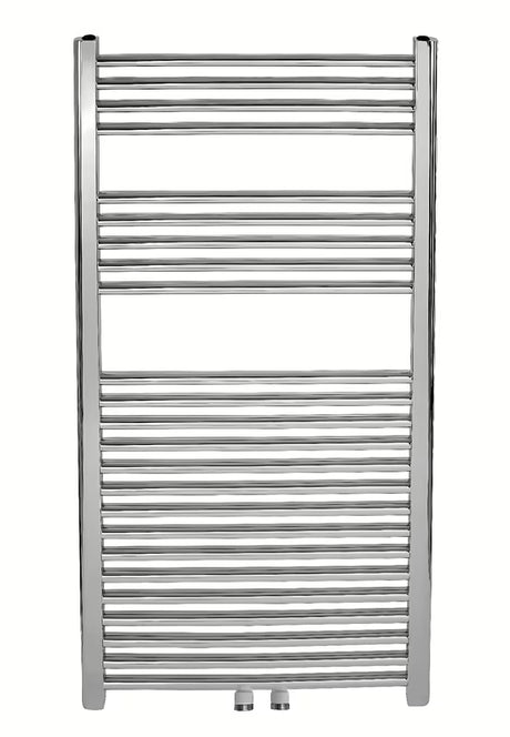 Kombinovaný koupelnový radiátor Novaservis Chrome 60x120 cm v chromové povrchové úpravě.