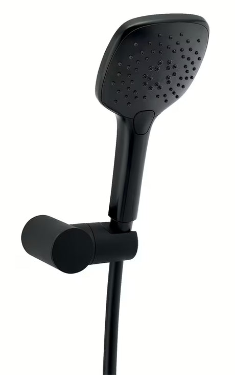 Vanový sprchový set Novaservis v matné černé s ruční sprchou se 3 funkcemi a hadicí 150 cm