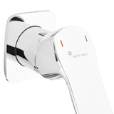 Optima Cube Way podomítková umyvadlová baterie v chromovém provedení s flexibilním perlátorem