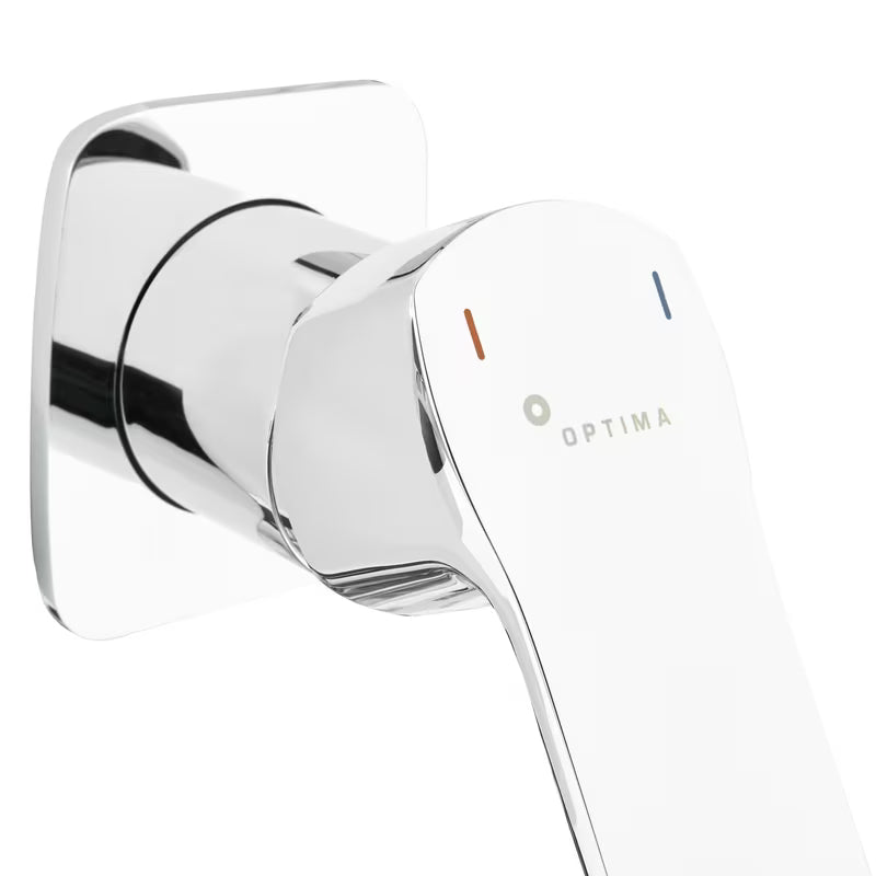 Optima Cube Way podomítková umyvadlová baterie v chromovém provedení s flexibilním perlátorem
