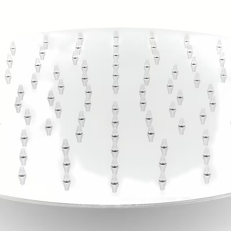 Kulatá mosazná hlavová sprcha Optima Chrome s průměrem 30 cm v chromovém provedení.