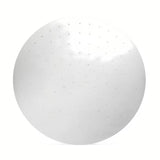 Mosazná hlavová sprcha Optima Chrome v kulatém designu s průměrem 40 cm.