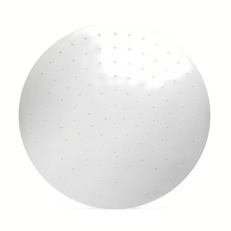 Mosazná hlavová sprcha Optima Chrome v kulatém designu s průměrem 40 cm.