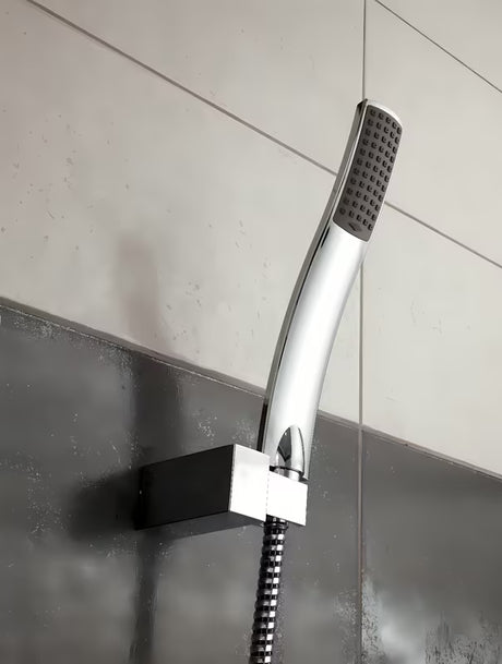 Optima vanový set v chromu s ruční sprchou, držákem a sprchovou hadicí