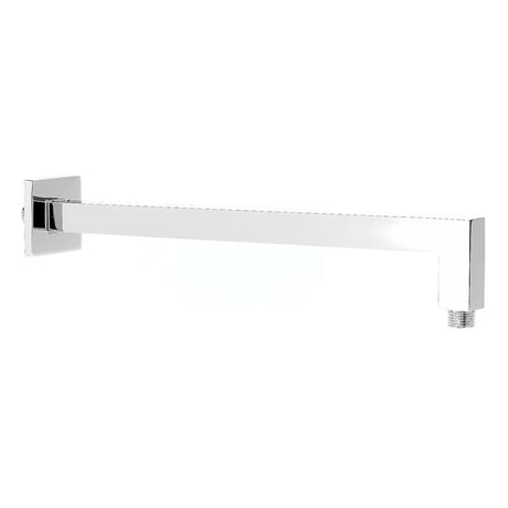 Sprchové rameno Optima Chrome v hranatém designu, délka 40 cm, pro hlavovou sprchu.