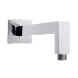 Sprchové rameno Optima Chrome v hranatém designu, délka 40 cm, pro hlavovou sprchu.