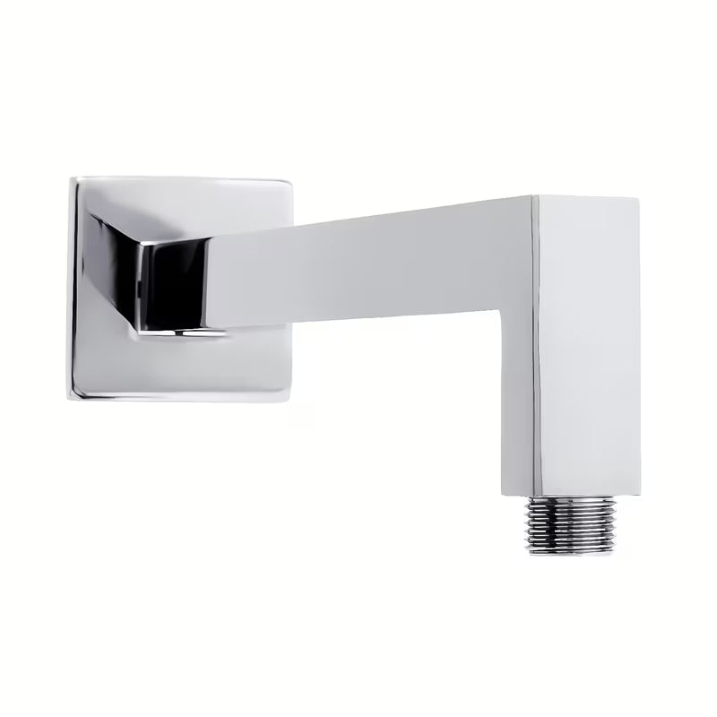 Sprchové rameno Optima Chrome v hranatém designu, délka 40 cm, pro hlavovou sprchu.