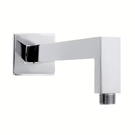 Sprchové rameno Optima Chrome v hranatém designu, délka 40 cm, pro hlavovou sprchu.