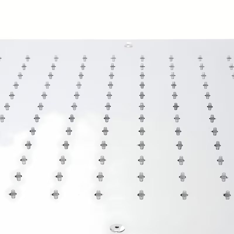 Vestavná hranatá hlavová sprcha Optima Chrome 50x50 cm v chromovém provedení