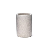 Dóza Optima Poly v barvě light-limestone z polyresinu do koupelny