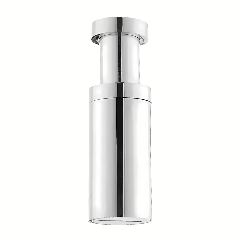 Chromový designový umyvadlový sifon Optima Chrome s průměrem 32 mm pro moderní koupelnu.