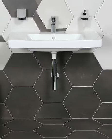 Designový umyvadlový sifon Optima Chrome v provedení chrome pro průměr 32 mm