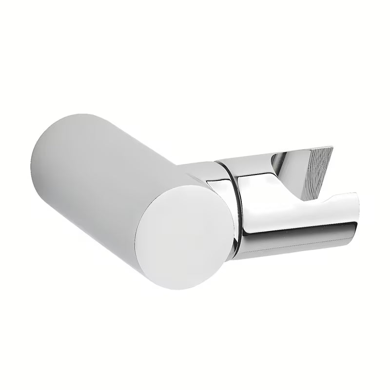 Nástěnný otočný držák sprchy Optima v chromovém provedení s kulatým designem