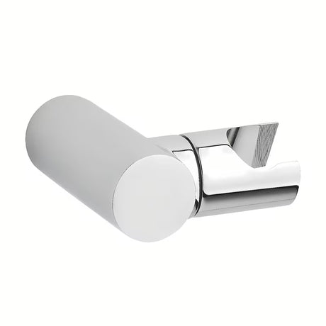 Nástěnný otočný držák sprchy Optima v chromovém provedení s kulatým designem