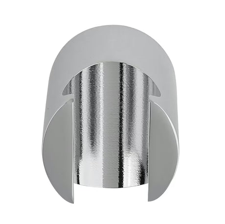 Chromový nástěnný pevný držák sprchy Optima v kulatém designu